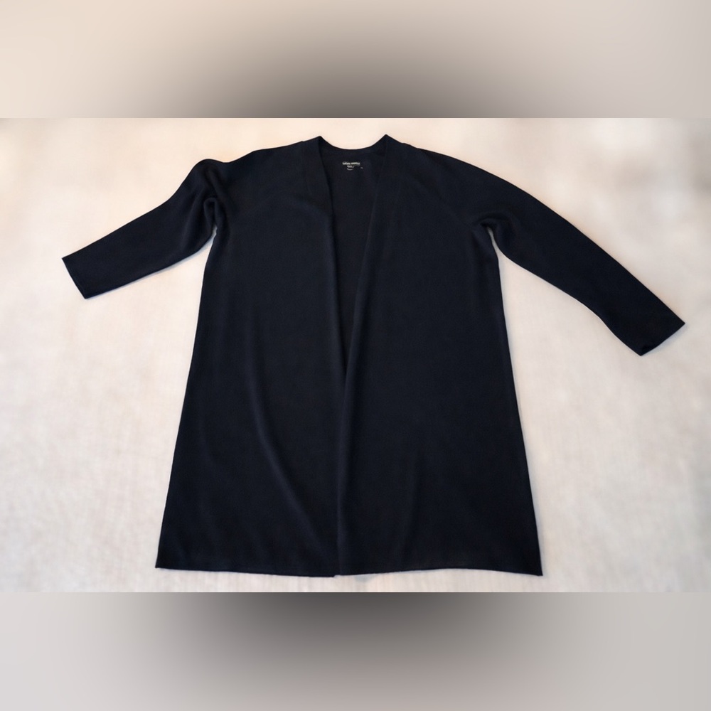 Banana Republic Women's Black Open Front Cardigan
